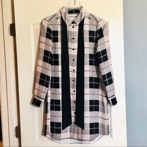 kate spade ‘griffin’ plaid dress with bow